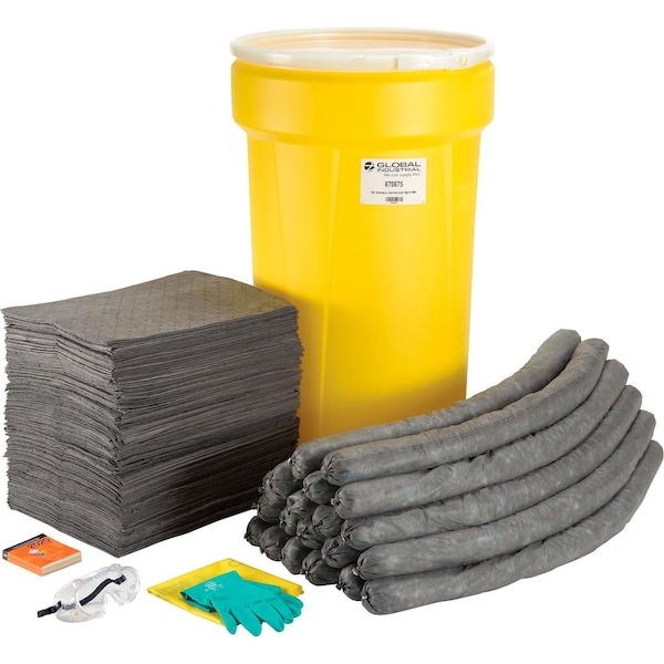 Universal Spill Drum Kit, 55 Gallon